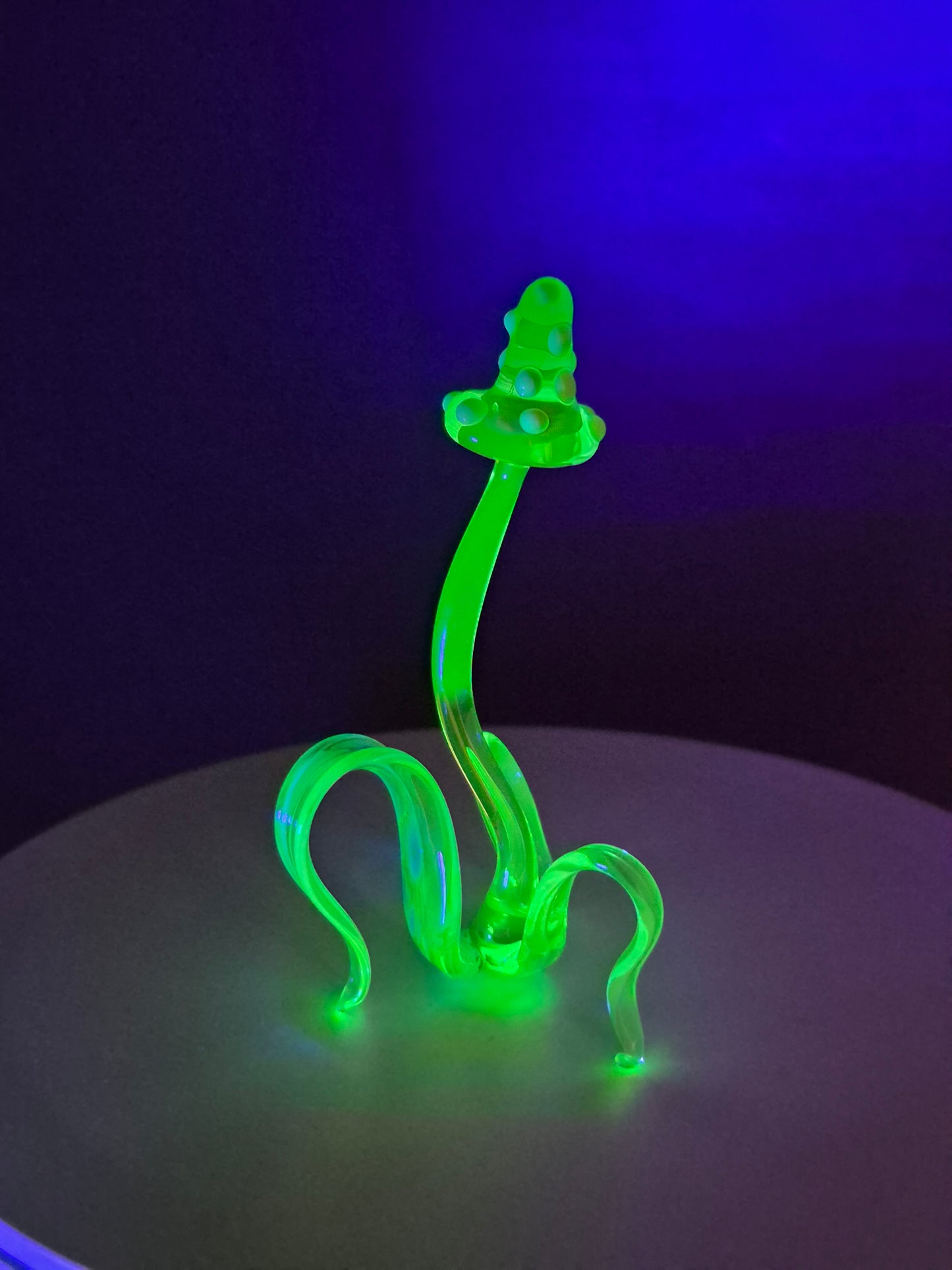 Mini Uranium Glass Mushroom
