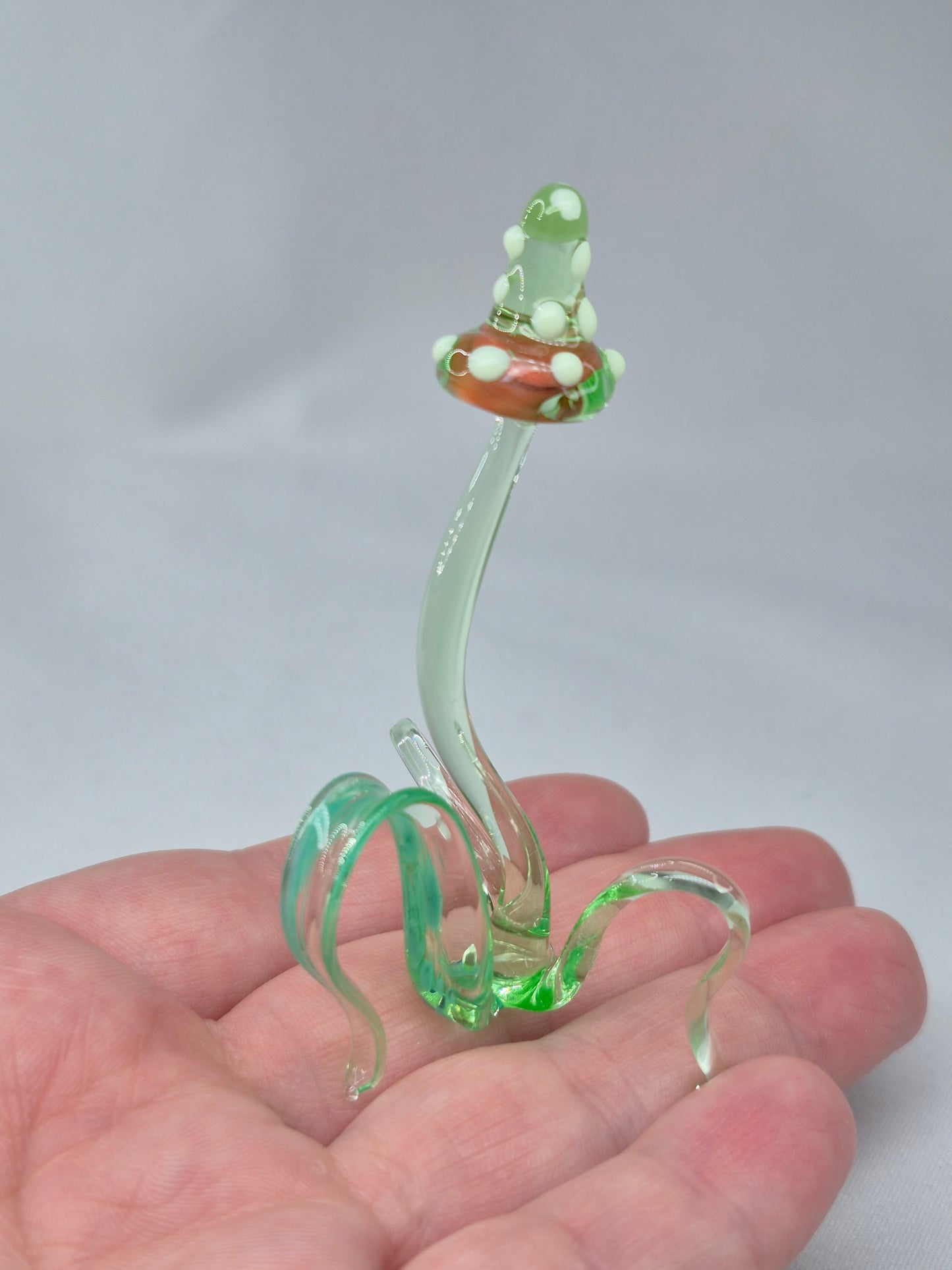 Mini Uranium Glass Mushroom