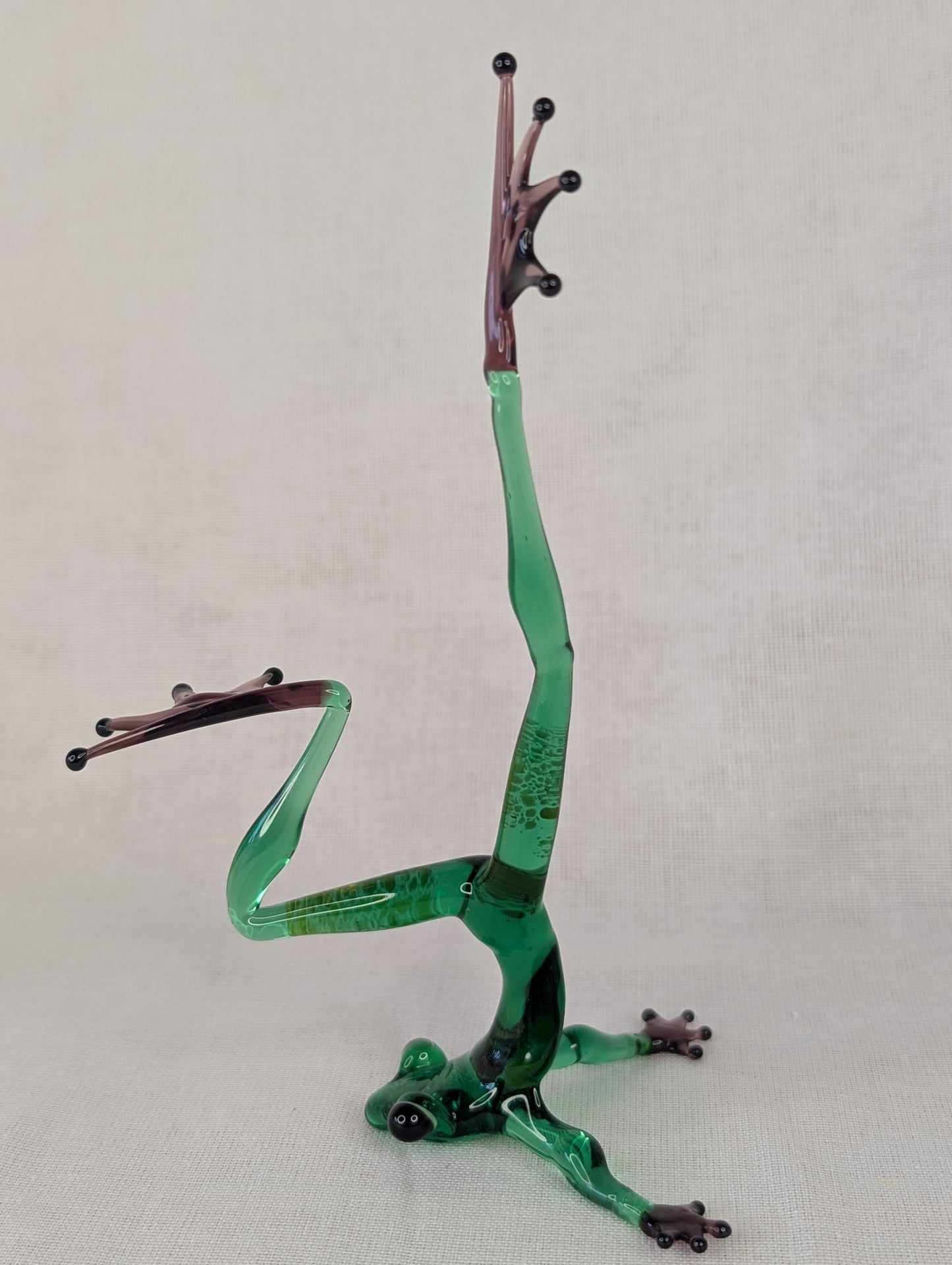 Frog yoga.